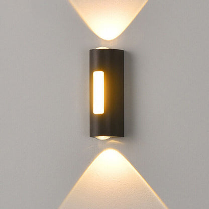 Lumière Artisane - Applique Murale LED Moderne pour Extérieur avec Design Cylindrique