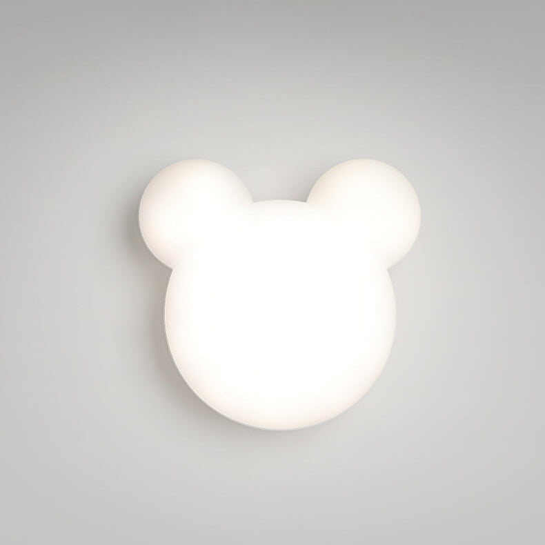 Éclat Ascendant - Applique Murale LED en Forme d’Ours Cartoon