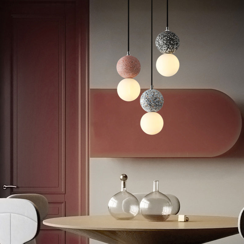 Valentina - Lampes Suspendues LED Boules Modernes en Verre