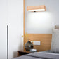 Bois Durable - Applique Murale Moderne en Bois avec LED Orientable