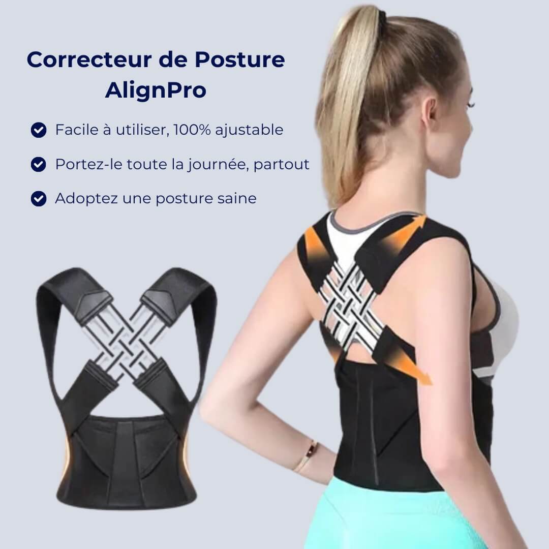 AlignPro • Le Correcteur de Posture