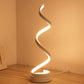 Ampoule Lumineuse - Lampe de Table Moderne avec Design en Spirale LED