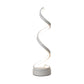 Ampoule Lumineuse - Lampe de Table Moderne avec Design en Spirale LED