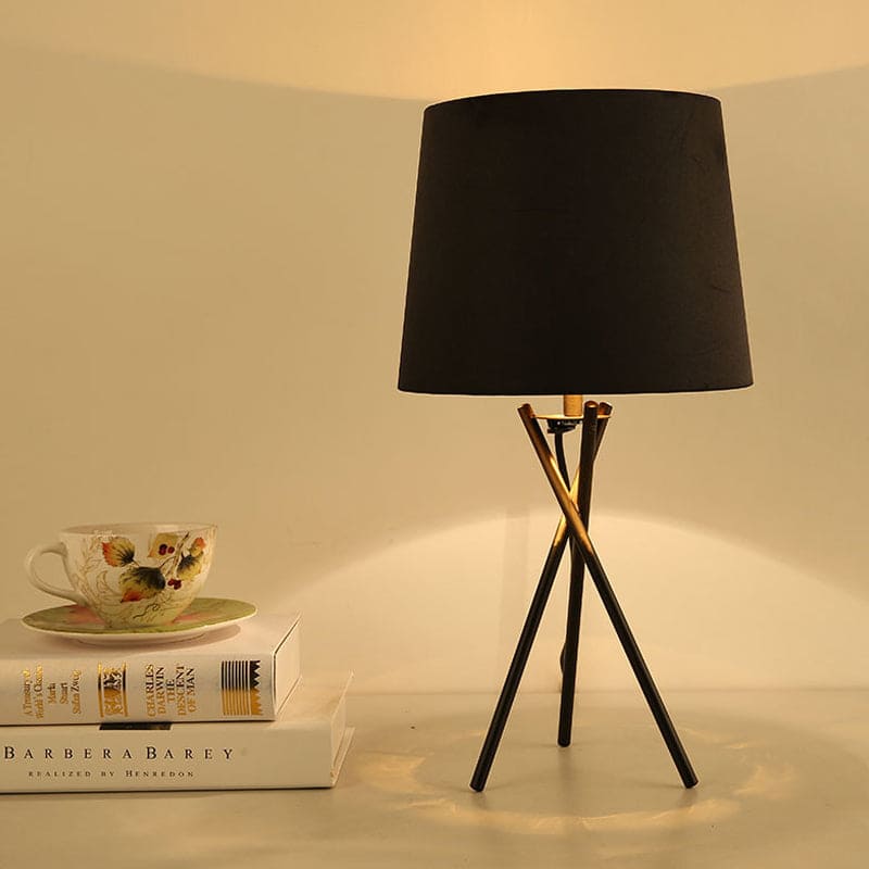 Lueur Works - Lampe De Table Minimaliste Avec Abat-Jour En Tissu