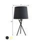 Lueur Works - Lampe De Table Minimaliste Avec Abat-Jour En Tissu