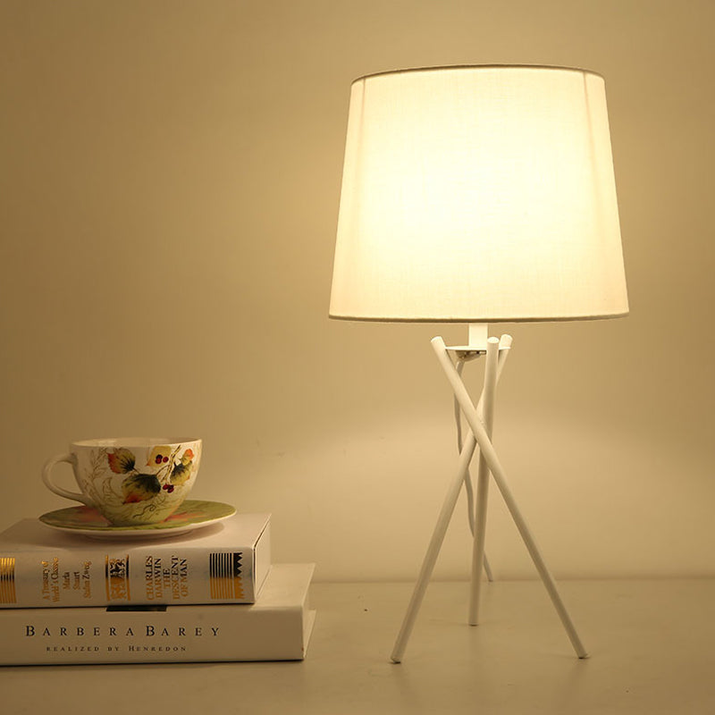 Lueur Works - Lampe De Table Minimaliste Avec Abat-Jour En Tissu