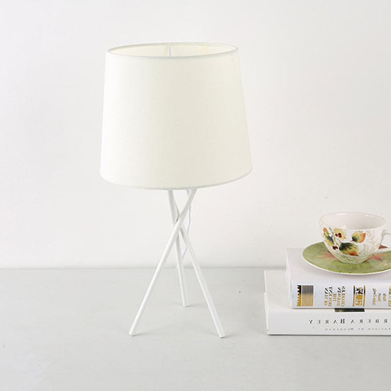 Lueur Works - Lampe De Table Minimaliste Avec Abat-Jour En Tissu