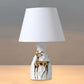 Lueur Iris - Lampe De Table Avec Socle Effilé En Forme De Vase à Cerf