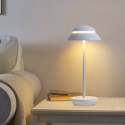 ArticGlow - Lampe de table rechargeable sans fil avec éclairage LED intégré et batterie intégrée