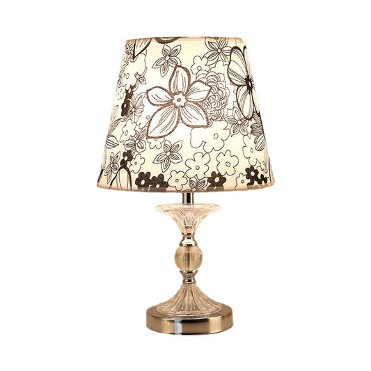 Lumière Artistique - Lampe De Table Élégante Avec Motif Floral