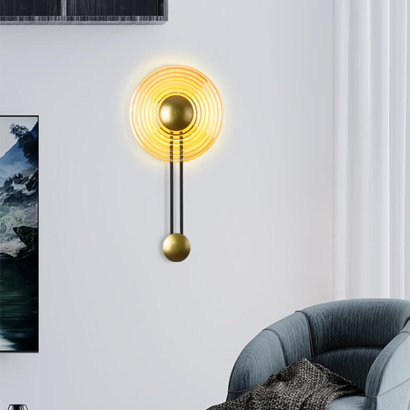 LuxLight – Applique murale LED circulaire moderne