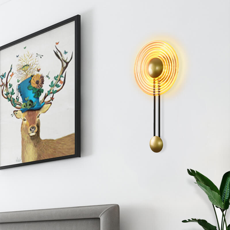 LuxLight – Applique murale LED circulaire moderne