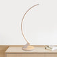 Lumineux - Lampe de table moderne en métal stylé avec arc