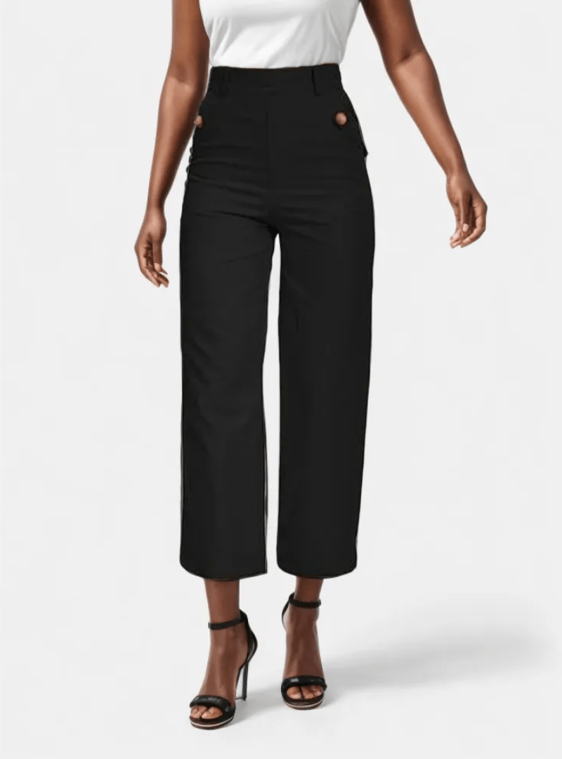 Evie | Pantalon Large Tendance Été 2024