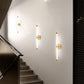 Lumiglo - Applique Murale LED Moderne et Minimaliste en Acrylique en forme tubulaire