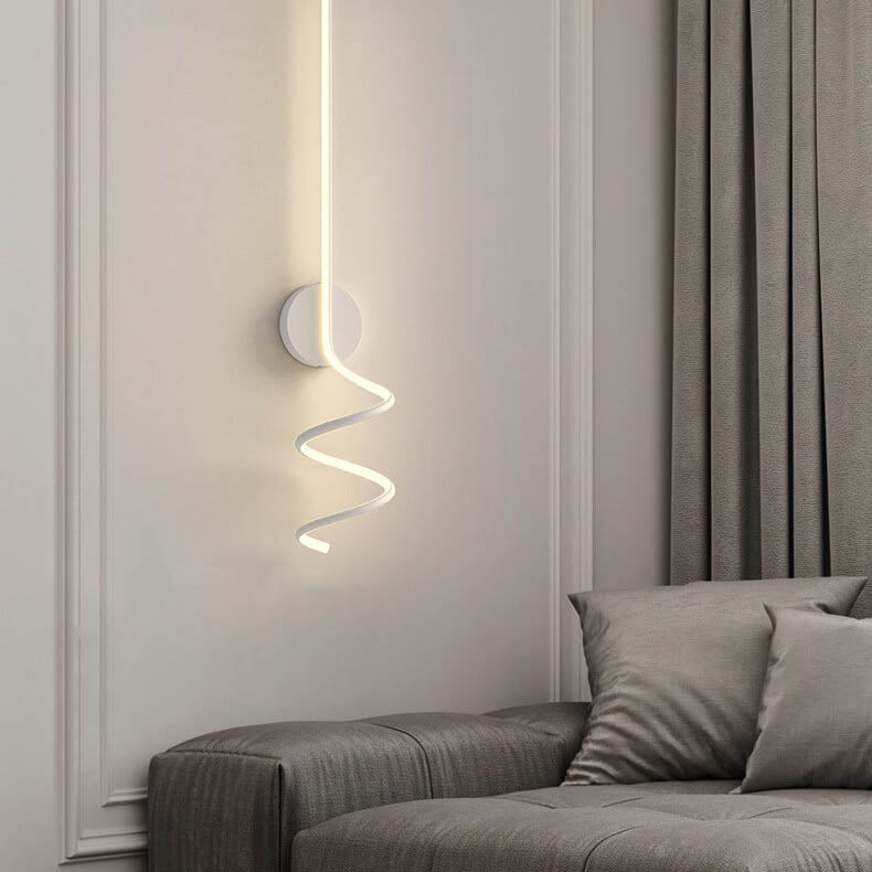 LumiArc - Applique Murale LED avec Arcs Minimalistes et Créatifs