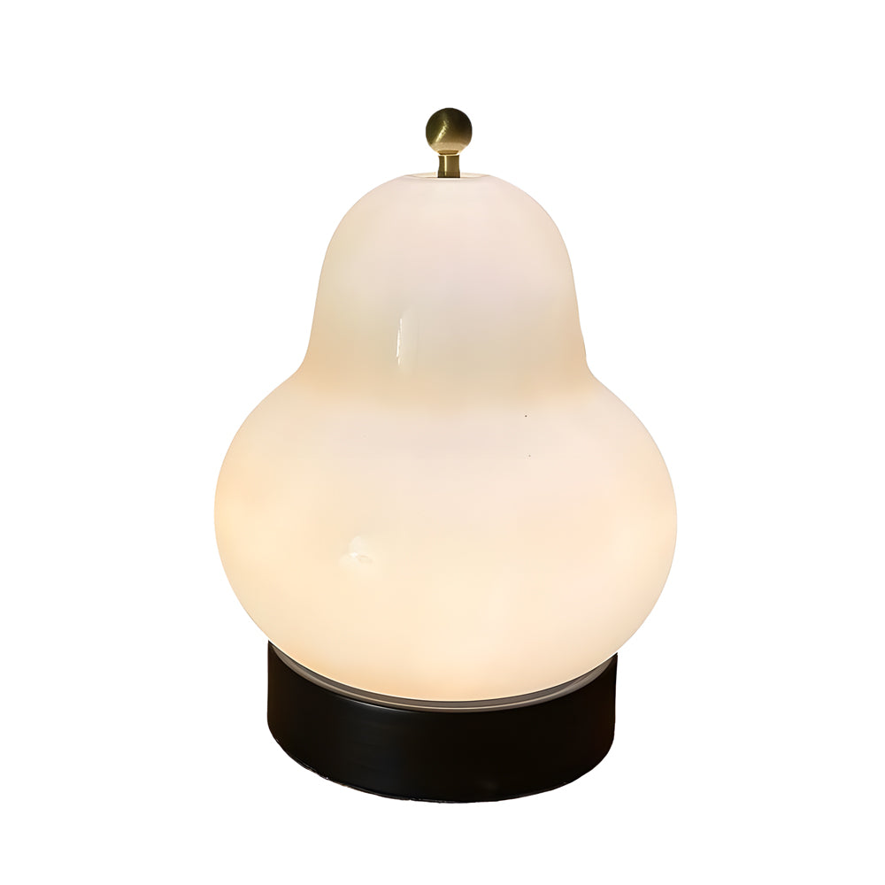 Poire Portable - Lampe De Table LED Dimmable En Verre Portable