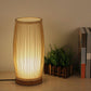 Lueur de Bamboo - Lampe de Table en Bambou et Veilleuse