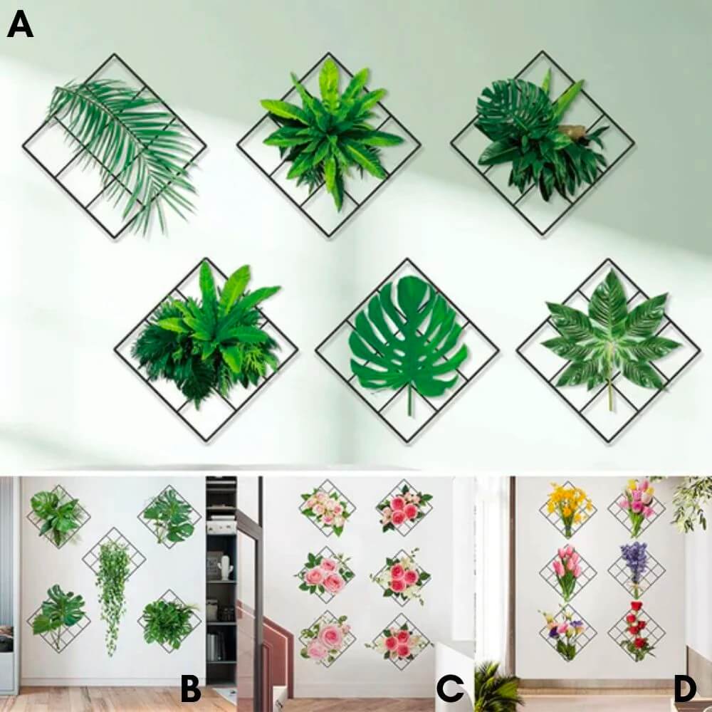Botanique3D | Autocollant Mural Plantes 3D