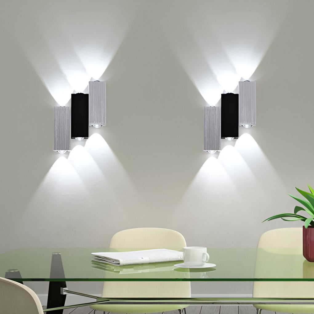 LumiLuxe - Applique Murale LED Moderne Rectangulaire