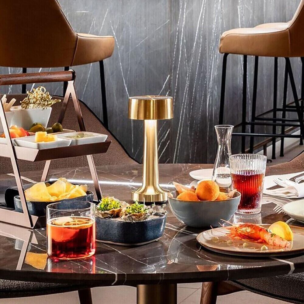 Chic - Lampe de Table LED Rétro Style Restaurant sans Fil USB