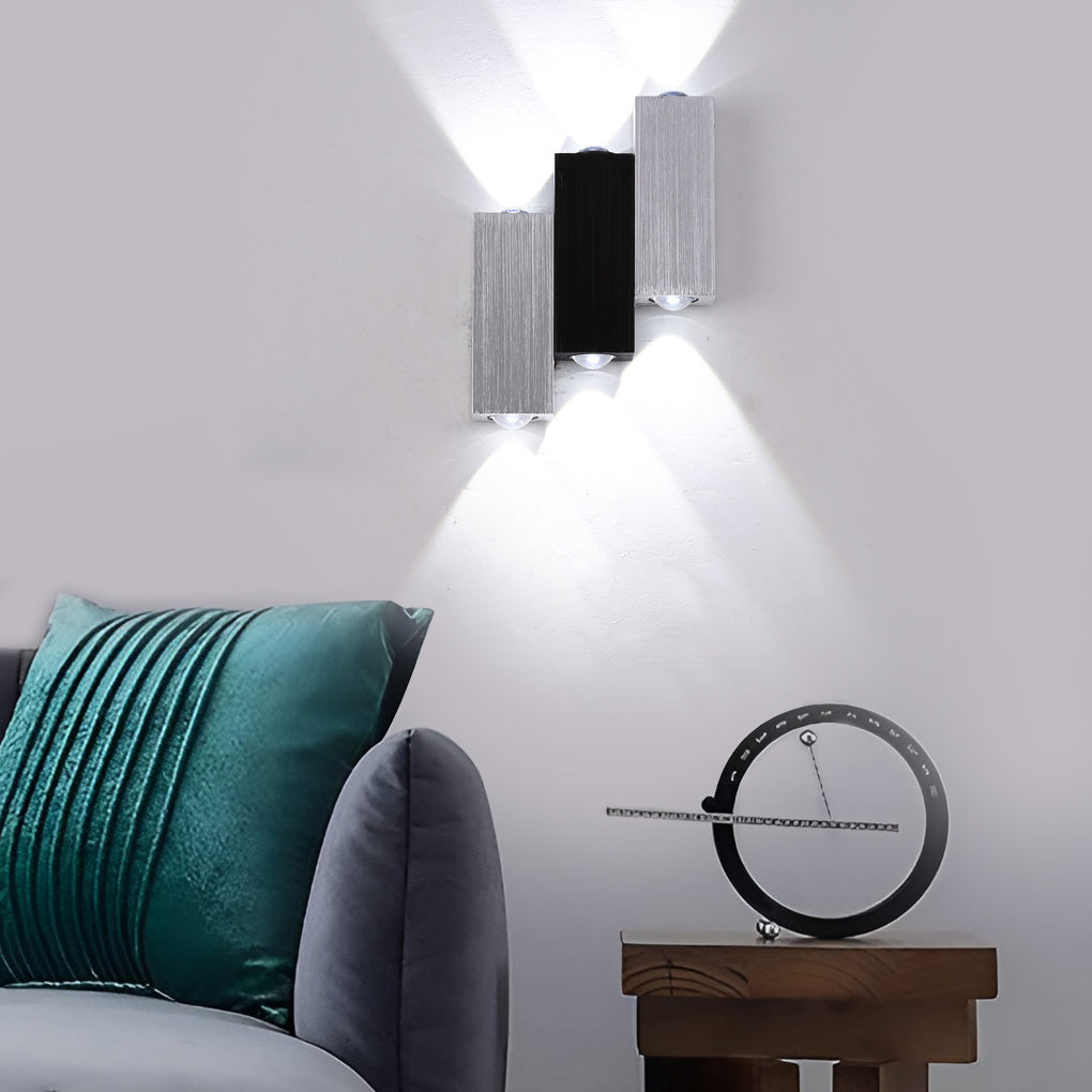 LumiLuxe - Applique Murale LED Moderne Rectangulaire