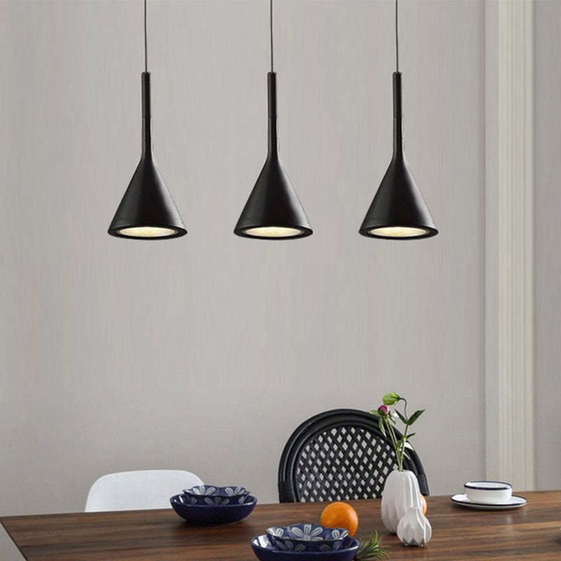 Morandi Moderne - Lampes Suspendues Triangulaires