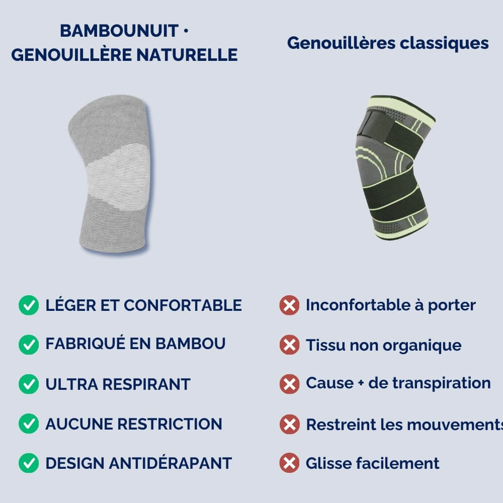 BambouNuit • Genouillère Naturelle