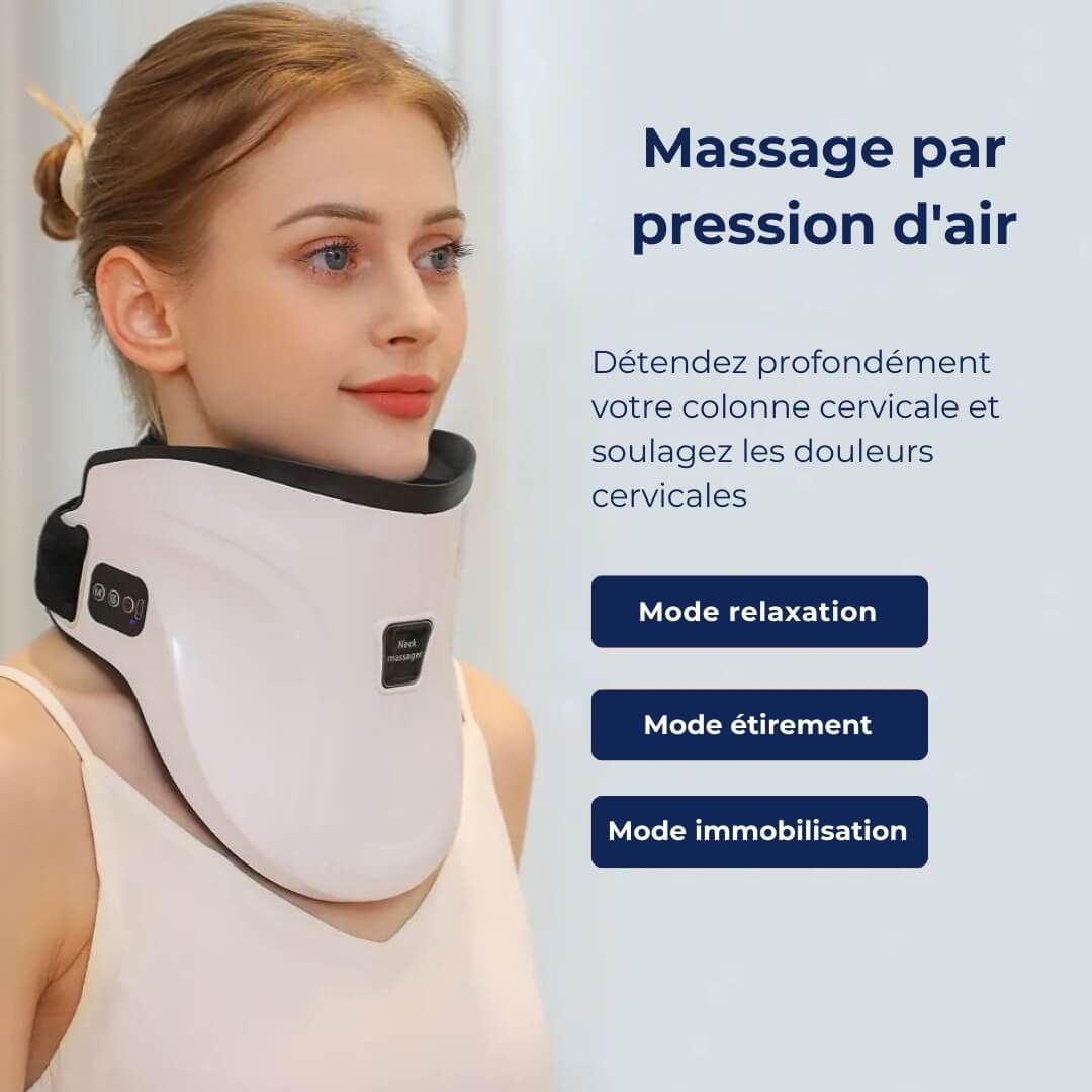 CerviZen Relax • Masseur Cervical à Pression d’Air