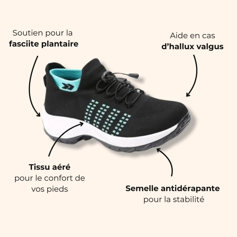 Chaussures Élégantes Ortho-Confort