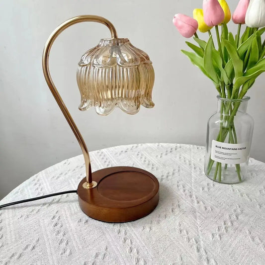 Ambiance Vintage - Lampe de Nuit Rétro Aromathérapie