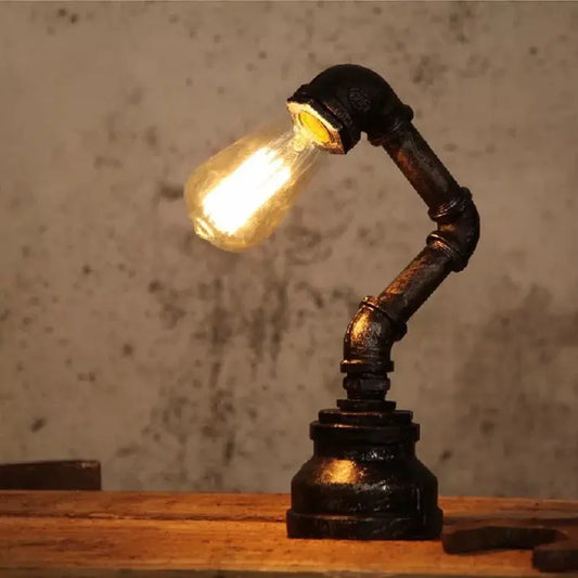 Lueur Liquide - Lampe Créative En Fer Avec Éclairage Inspiré Par Les Œuvres D'Eau