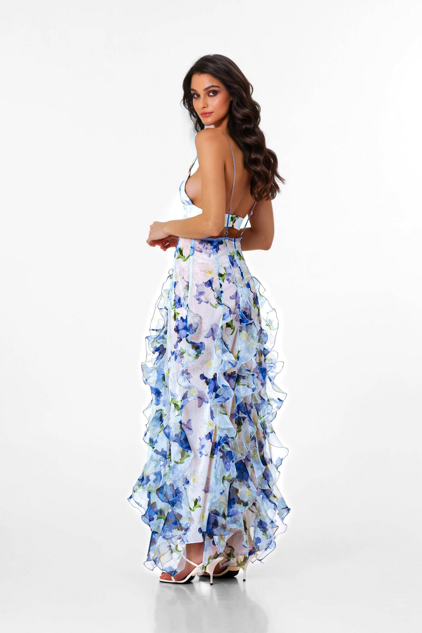 Layla | Robe florale sans manches pour femmes