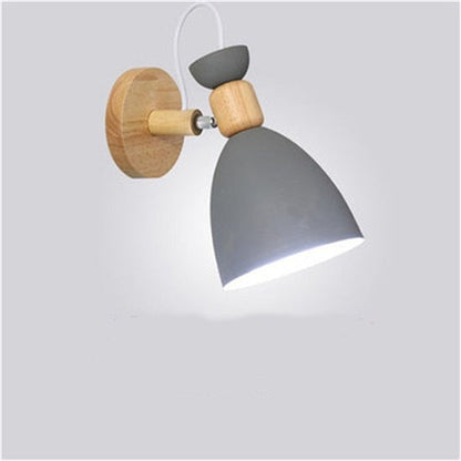 Applique Murale  LED Moderne en Bois