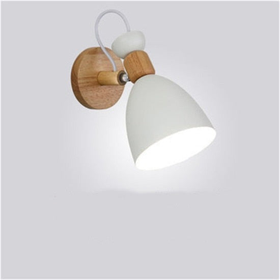 Applique Murale  LED Moderne en Bois