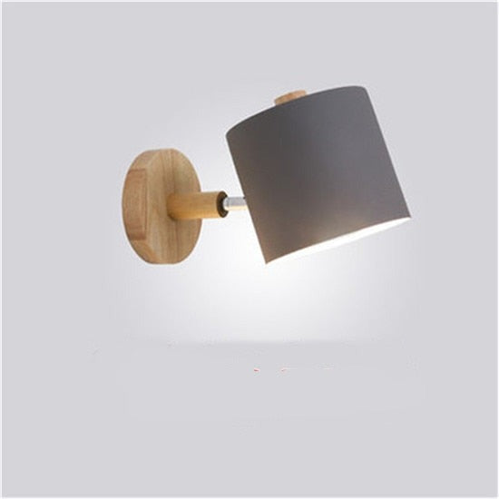 Applique Murale  LED Moderne en Bois