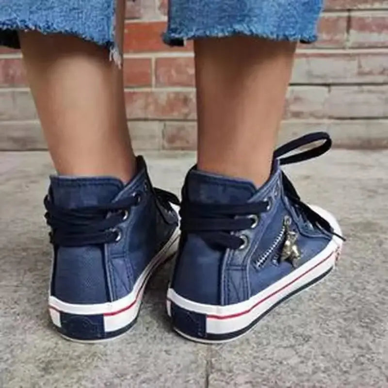 Daisy | Baskets en denim élégantes à porter au quotidien