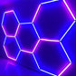 Lumière LED Hexagonale pour Garage