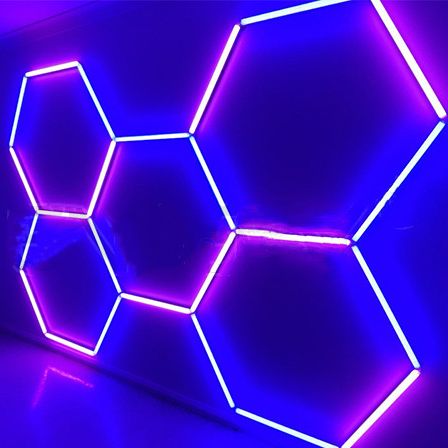 Lumière LED Hexagonale pour Garage