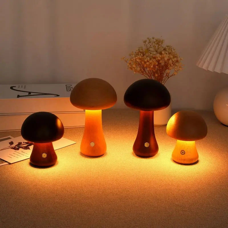 Charmante Champignon - Lampe de Nuit en Forme de Champignon