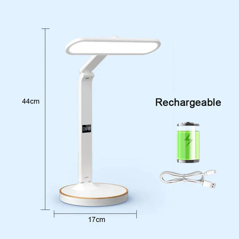 Lumière Horloge - Lampe de table avec horloge LED