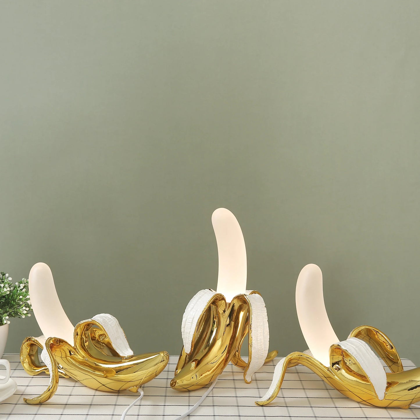 Lueur de Banane - Lampes Stylées en Forme de Banane