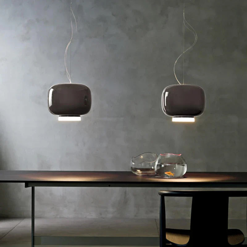 Lustre Luminaire - Lampes Suspendues en Verre