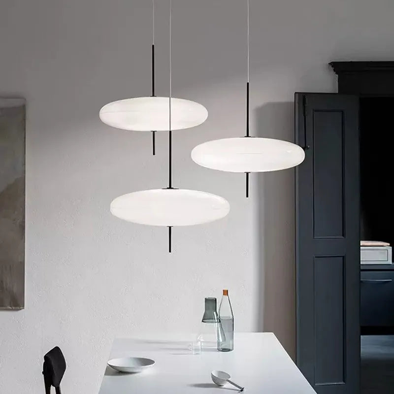 Optique Orbitale - Lampes Modernes en Forme de Soucoupe Volante