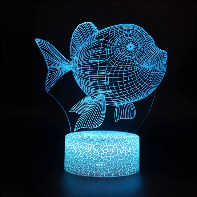 Lumière Marine - Lampe Illusion Nautique