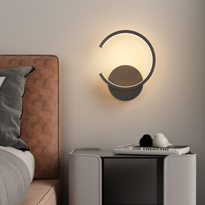 Luminex - Applique Murale LED Moderne avec Design Minimaliste en Forme de Cercle