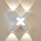 Applique Murale LED Étanche Moderne en Forme de X