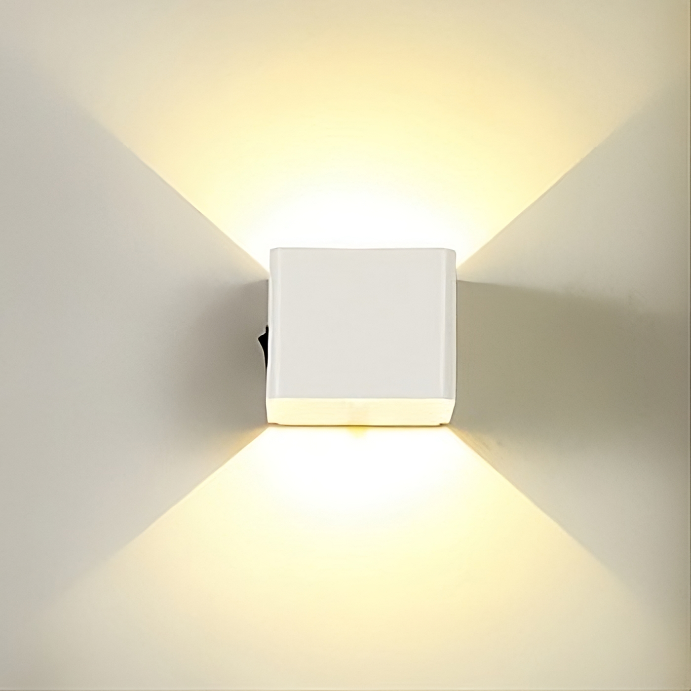 Lampe Cubique - Applique Murale avec Capteur