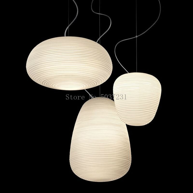 Lampe Suspendue en Verre Blanc Lait