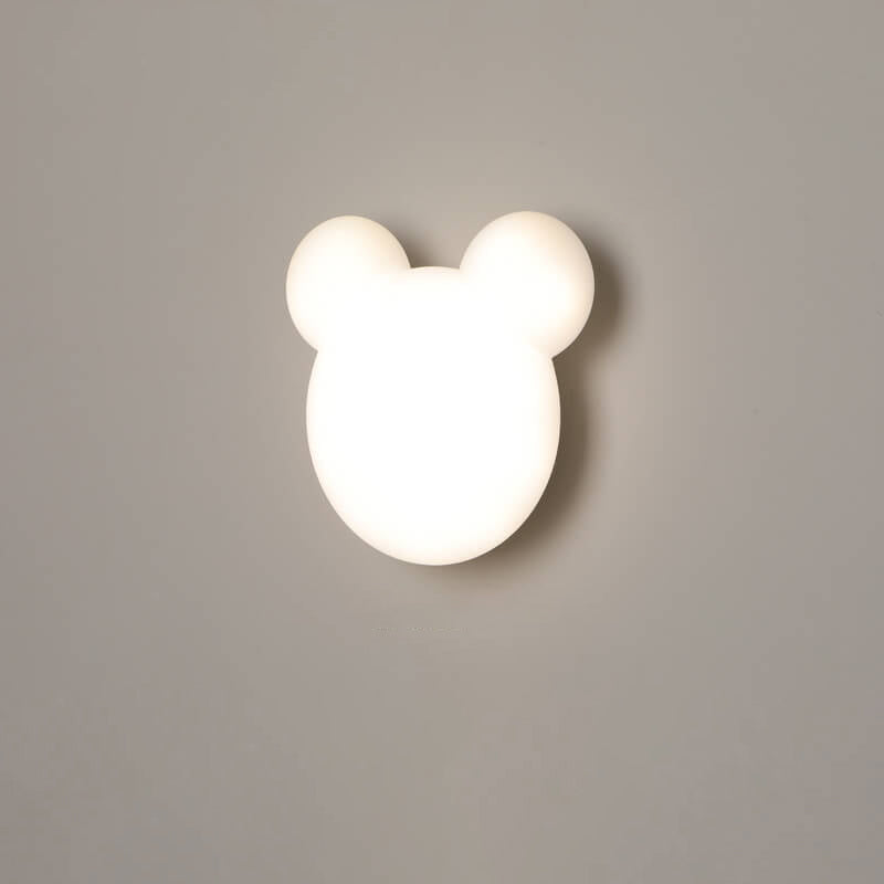 Éclat Ascendant - Applique Murale LED en Forme d’Ours Cartoon